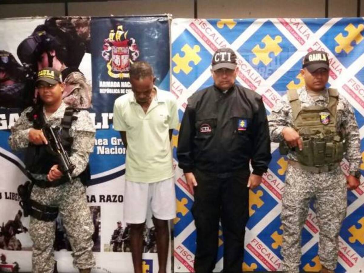 Armada Nacional captura en Bolívar sujeto acusado de cuatro asesinatos