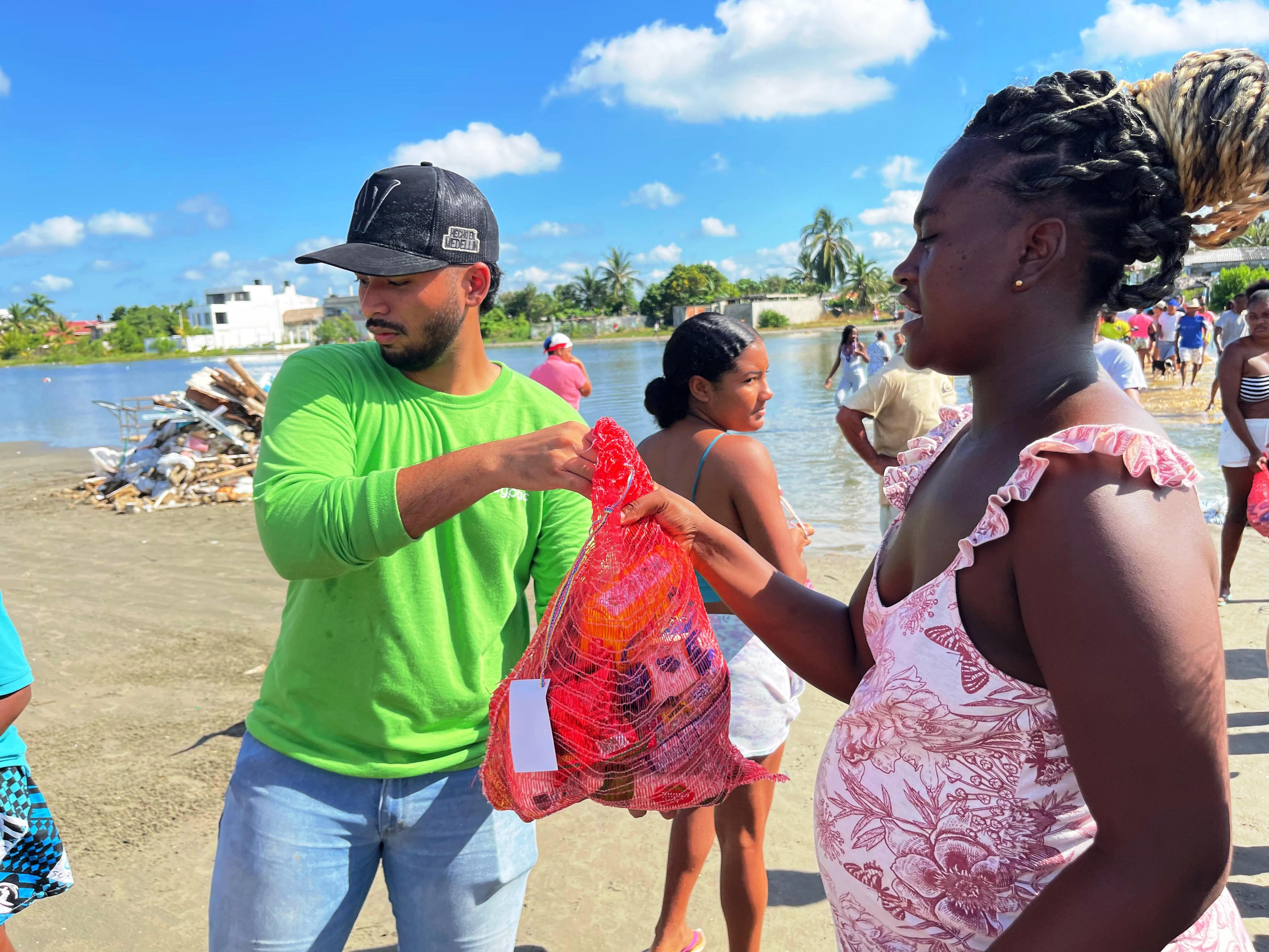 Habitantes damnificados por lluvias de La Boquilla recibieron ayudas