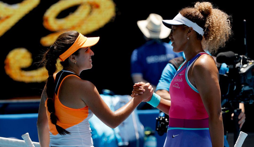María Camila Osorio y Naomi Osaka