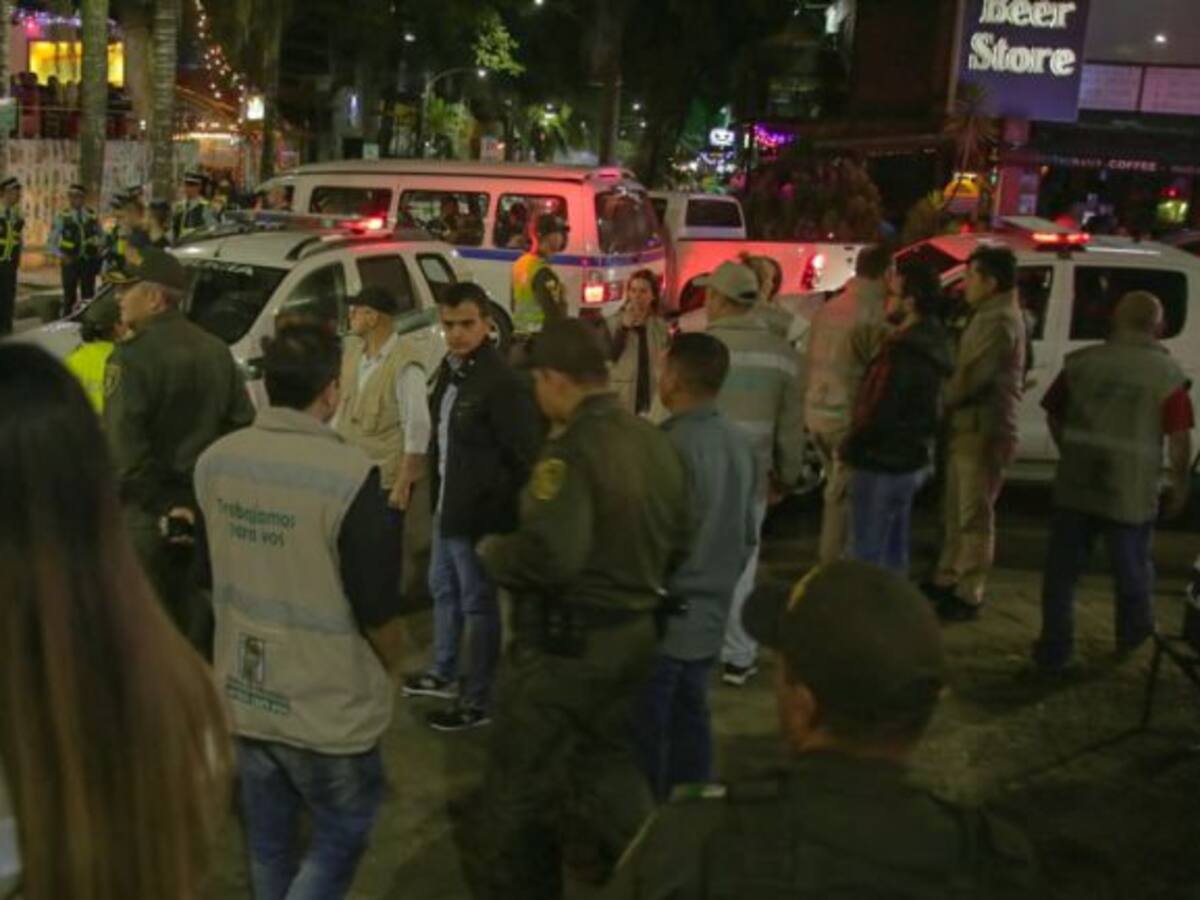 Control a locales comerciales en el Parque Lleras dejó 10 cierres temporal