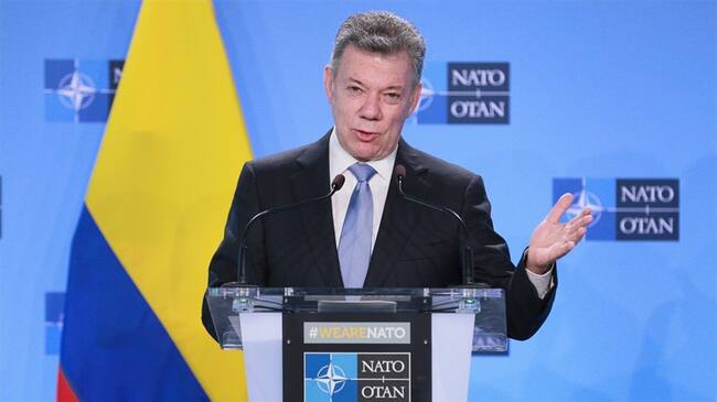 Juan Manuel Santos culmina este 1 de junio su agenda en Europa. Foto: Agencia EFE