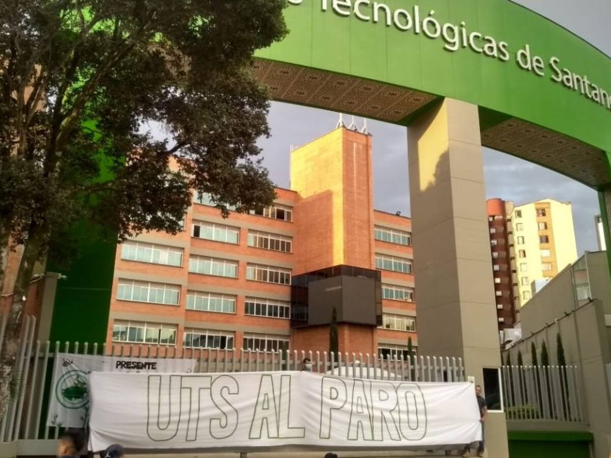 Un sector de estudiantes de las UTS decidió apoyo al paro