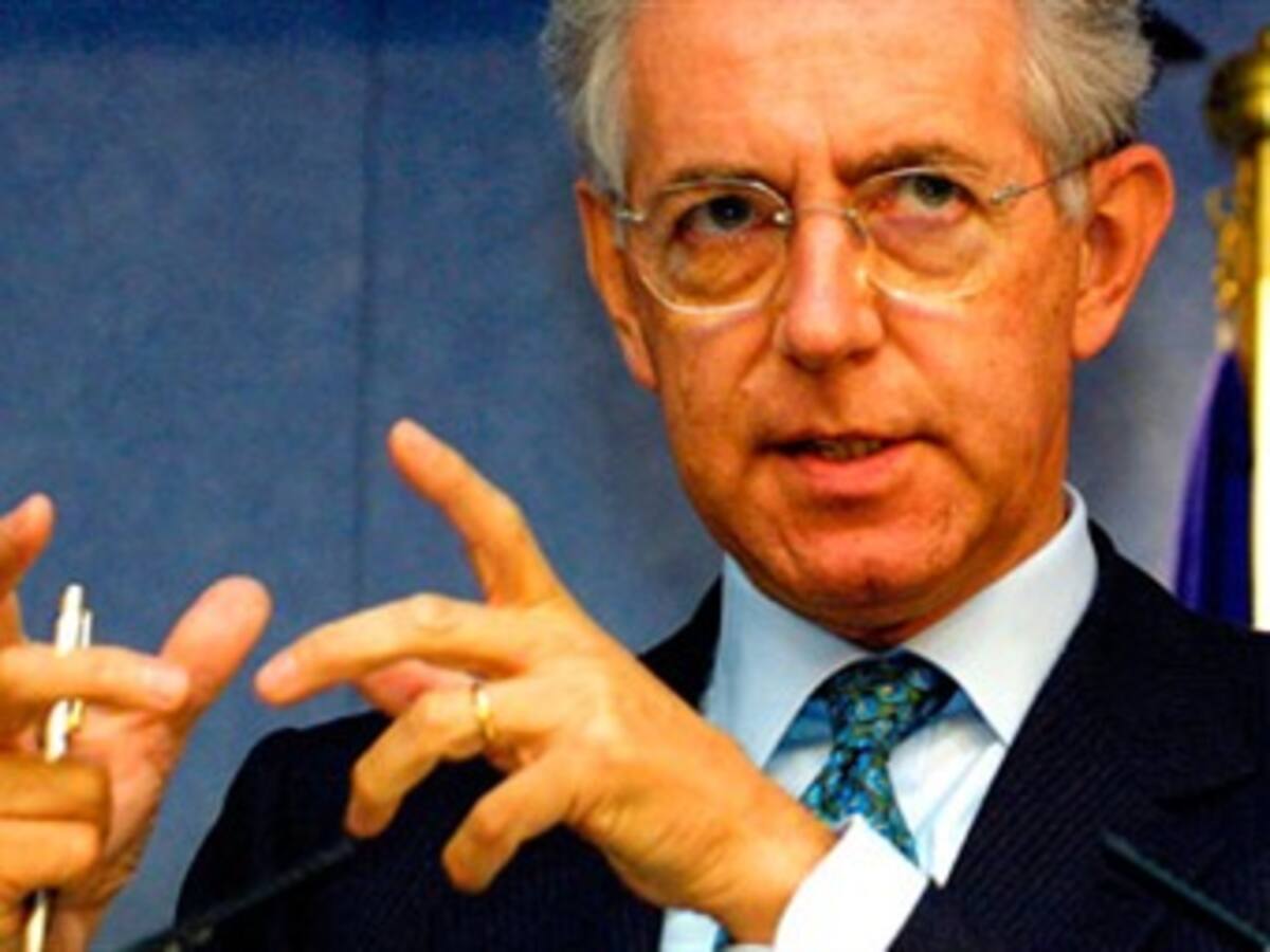 Miles de personas piden en Roma un cambio en la política económica de Monti