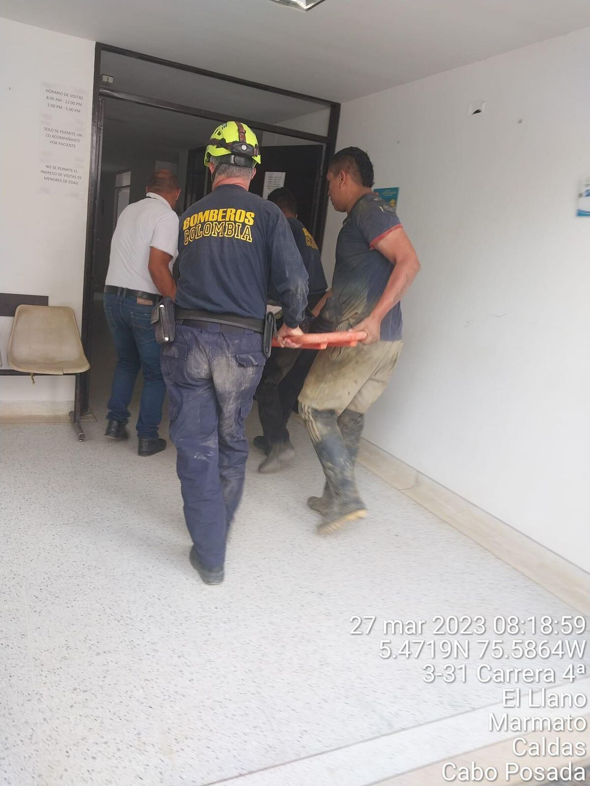 Crédito: Bomberos Marmato, Caldas.