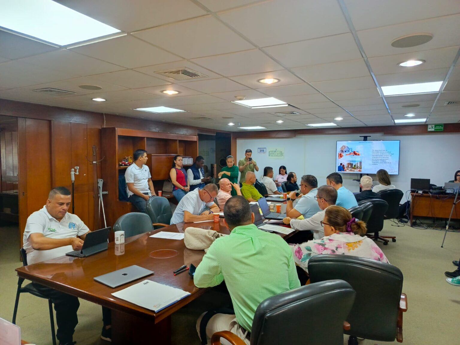 Sesión en el Concejo de Manizales durante la aprobación del empréstito. Foto: centrodeinformacion.manizales.gov.co