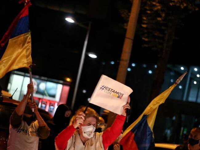 15 comparendos se impusieron por manifestaciones por situación de Uribe