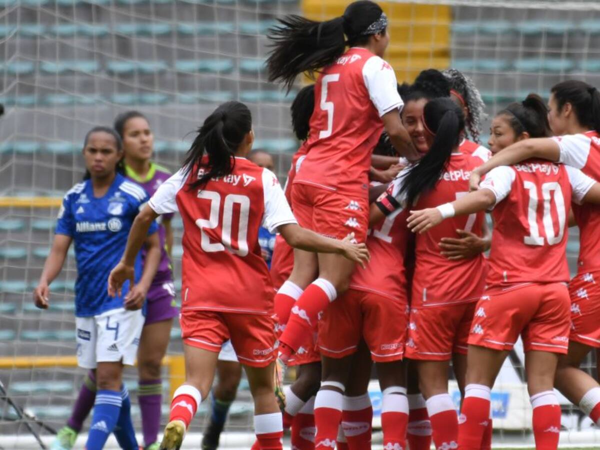 Santa Fe se queda con el clásico femenino ante Millonarios y sigue invicto