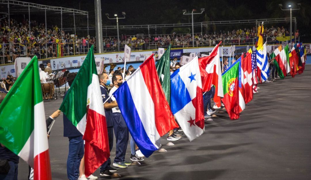 Inauguración Campeonato Mundial de Patinaje