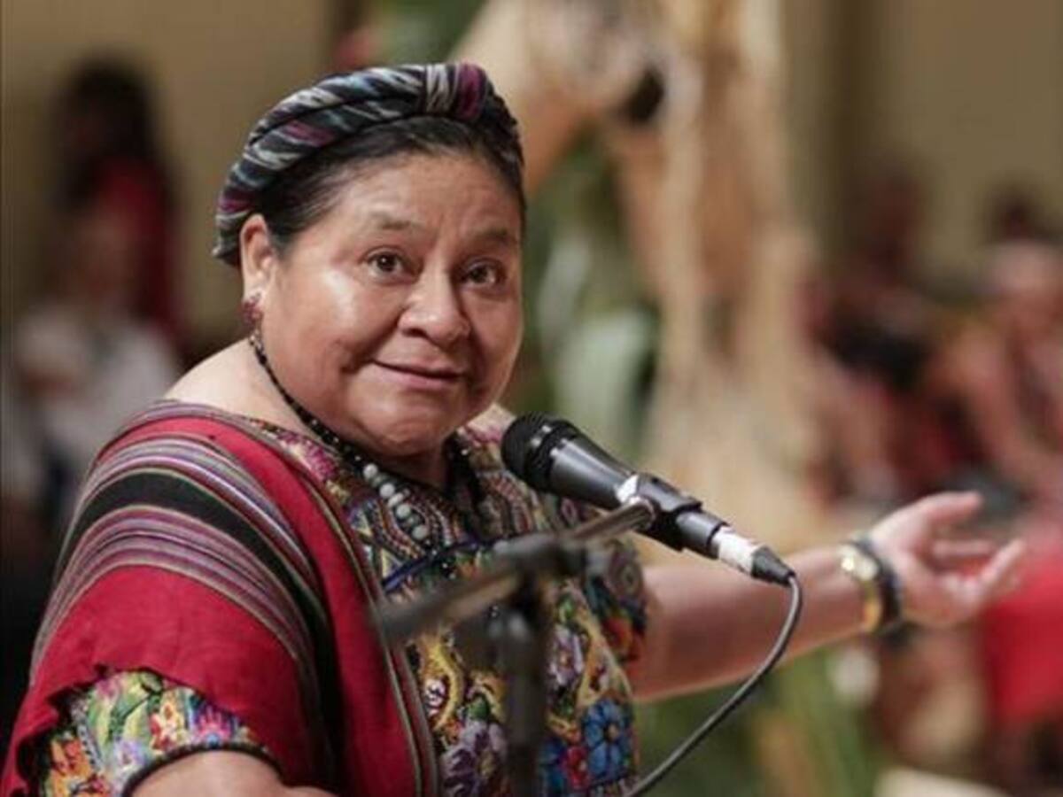 Rigoberta Menchú participará en congreso ambiental en Cartagena