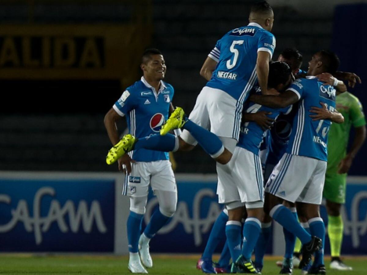 Millonarios consigue su primer triunfo de local y se mete al grupo de los ocho