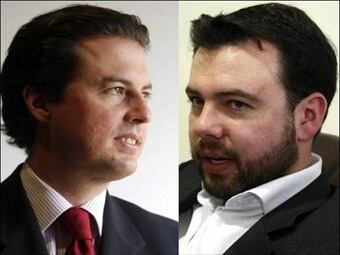 Carlos Fernando y Juan Manuel Galán. Foto: Colprensa.