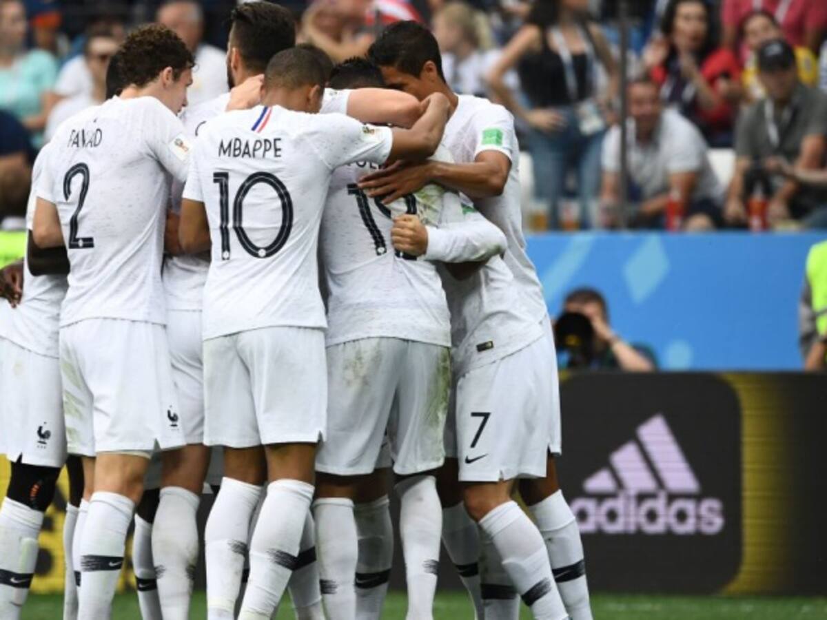 Francia, primer semifinalista tras vencer con comodidad a Uruguay