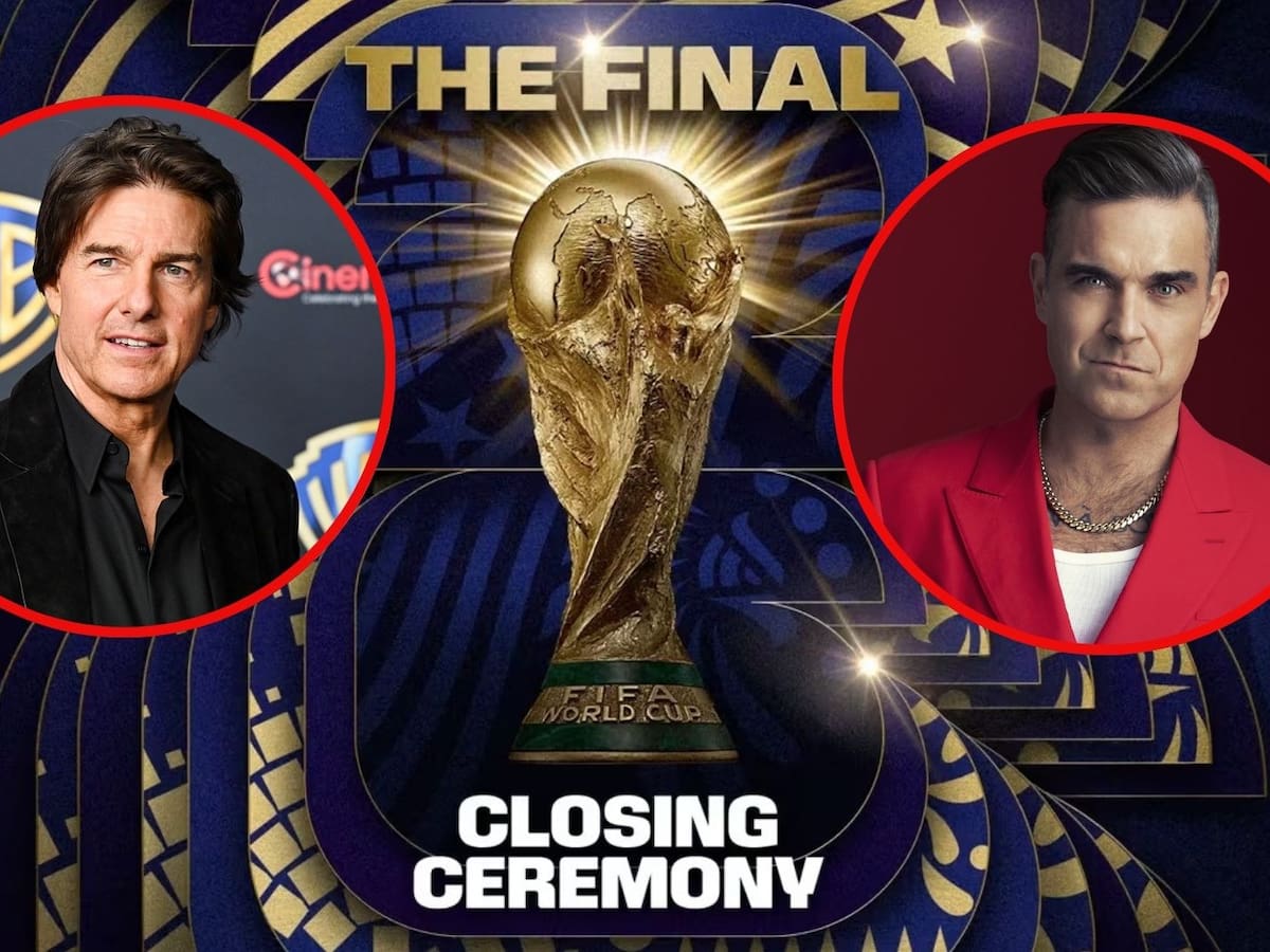 Robbie Williams, Jennifer Hudson y hasta Tom Cruise: así será el cierre del Mundial 2026