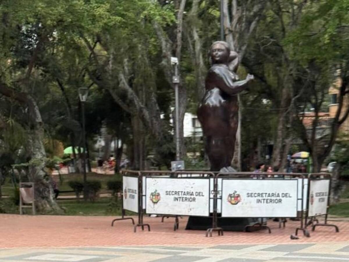 ¿En riesgo de vandalismo la ‘Gorda de Botero’? esto denuncia la comunidad de Cabecera en Bucaramanga