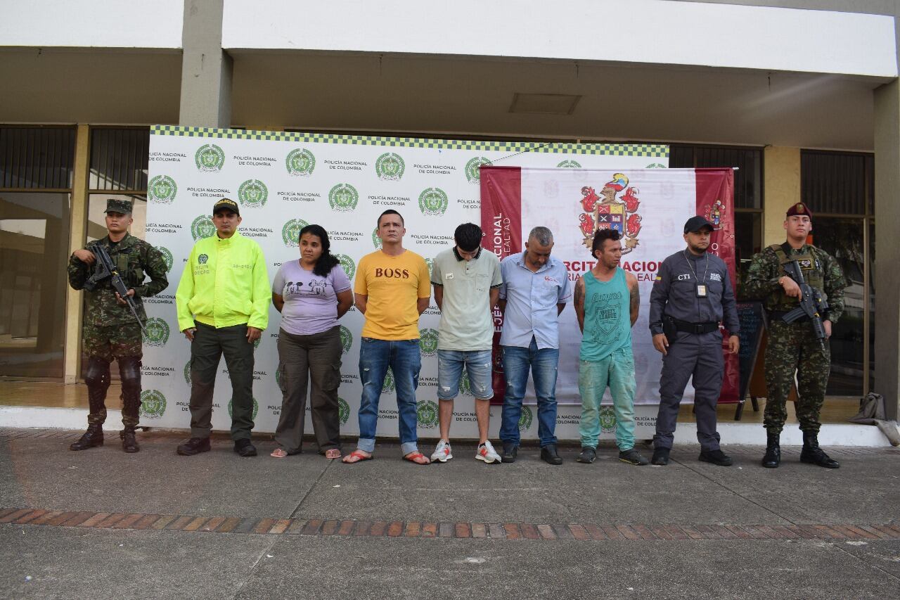 El Bosque, La Consolata y el Rosal de Florencia. Foto Policía Caquetá