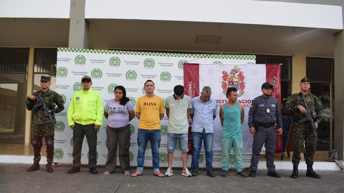 Duro golpe a banda delincuencial ‘los grillos’ dedicados al hurto en el Caquetá y Huila