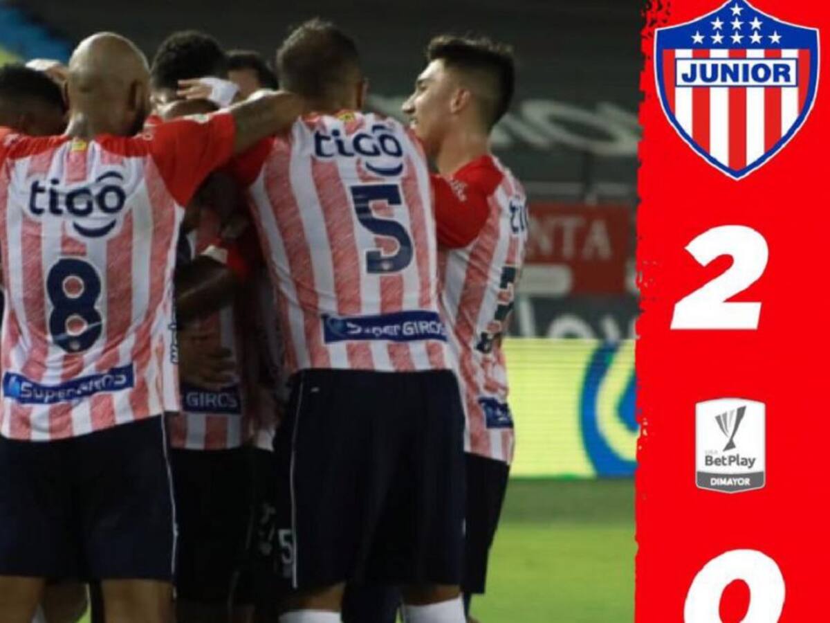 Junior derrotó a Alianza Petrolera y es líder parcial de la Liga