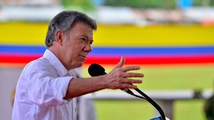 Juan Manuel Santos, presidente de la República. Foto: Colprensa
