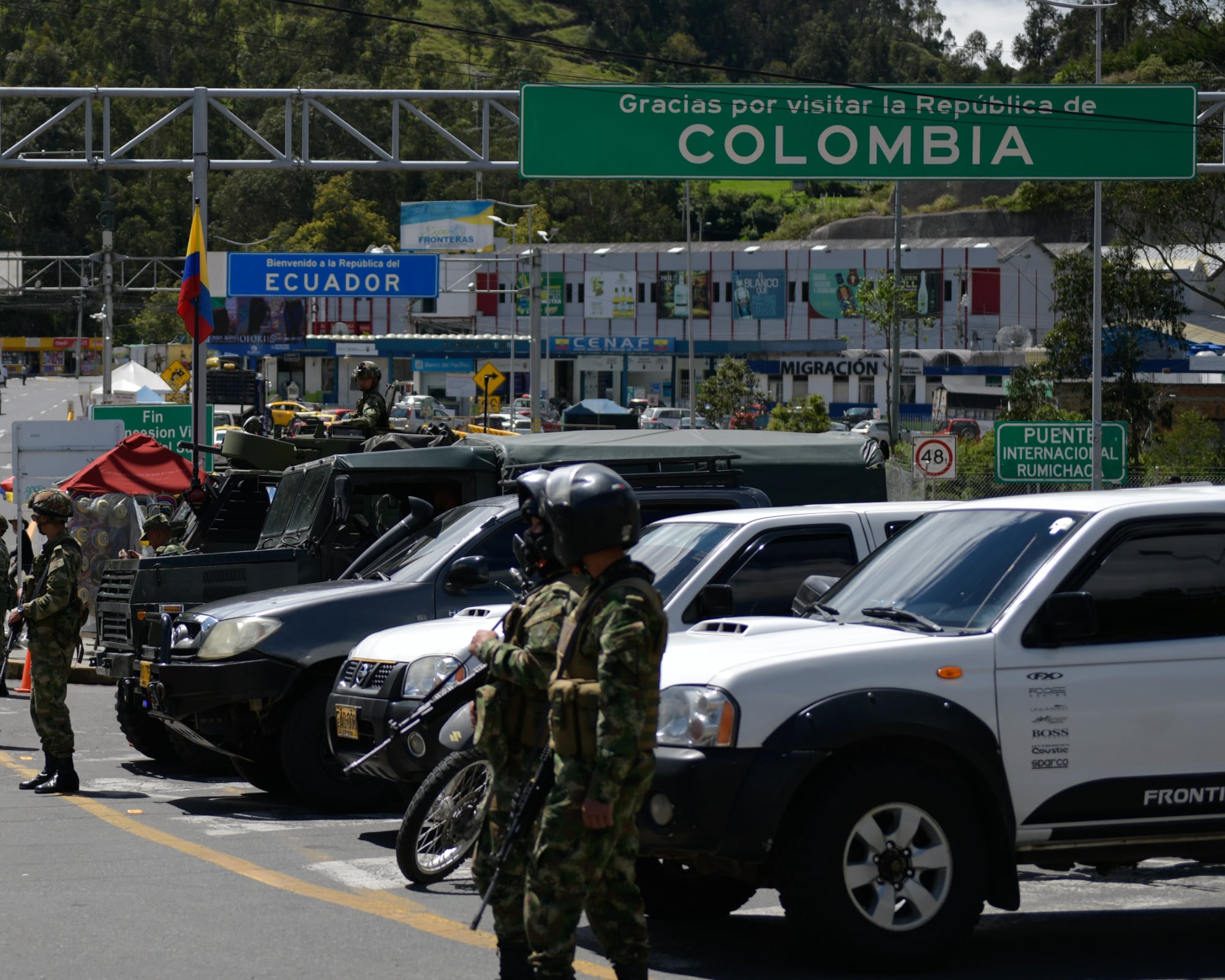 El ministro del Interior ecuatoriano dijo que ya se han sostenido conversaciones con el entrante gobierno de Abelardo de la Espriella para lanzar ataques contra el crimen organizado, especialmente en la frontera.
(Foto: Getty)