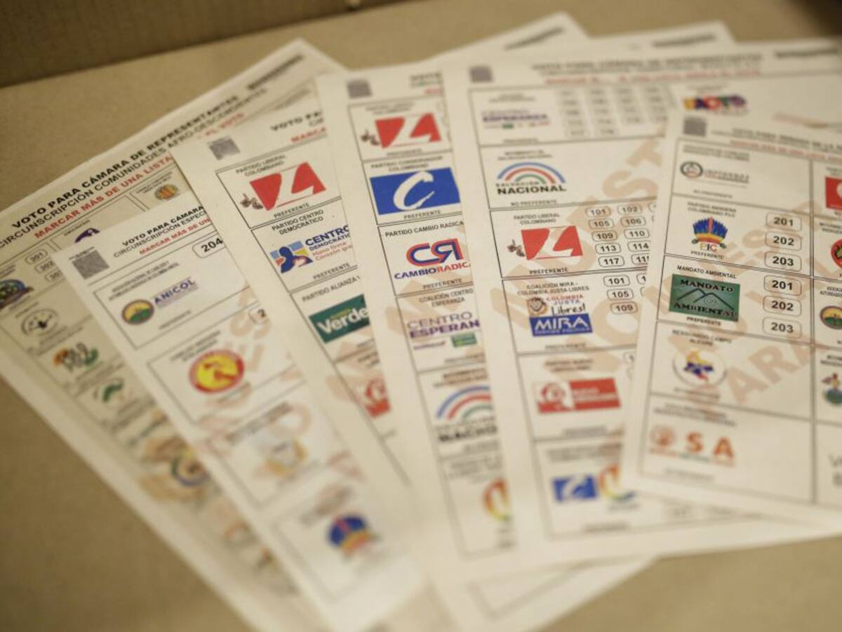 Tarjetones de consultas serán los primeros en contabilizarse el 13 de marzo