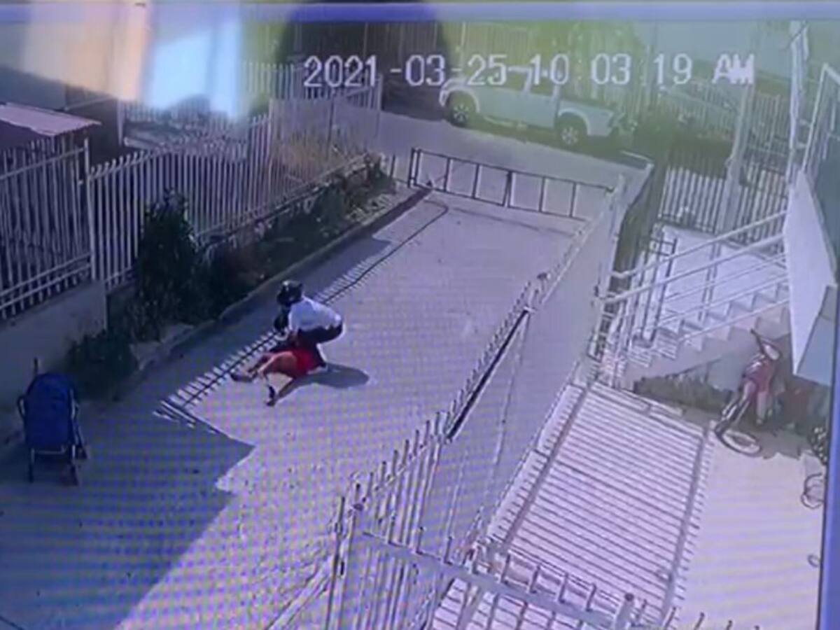 Delincuente atracó a mujer que se encontraba con un bebé en Cartagena