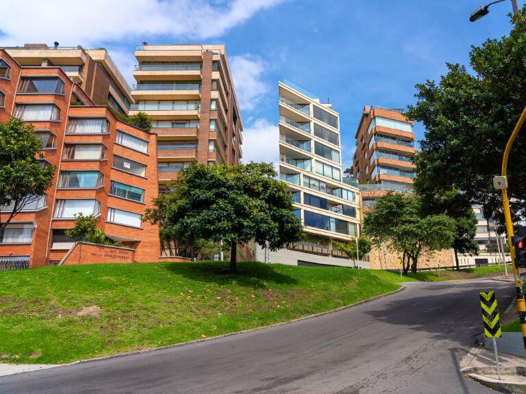 Barrio estrato alto del norte de Bogotá (Getty Images)
