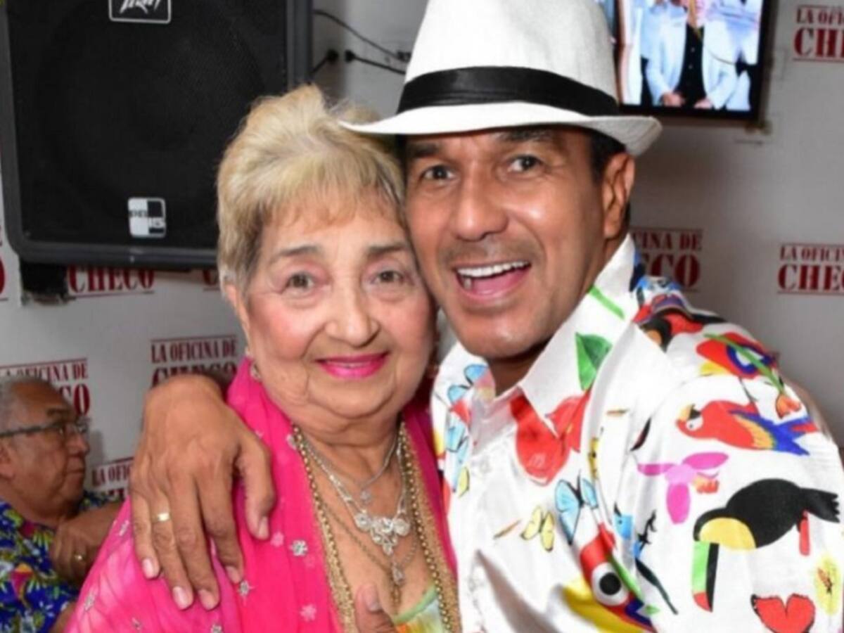 Murió Ruth Agudelo, madre de Checo Acosta