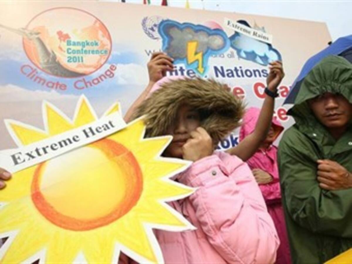 Ecuador dice que la lucha contra el cambio climático está en fase agónica