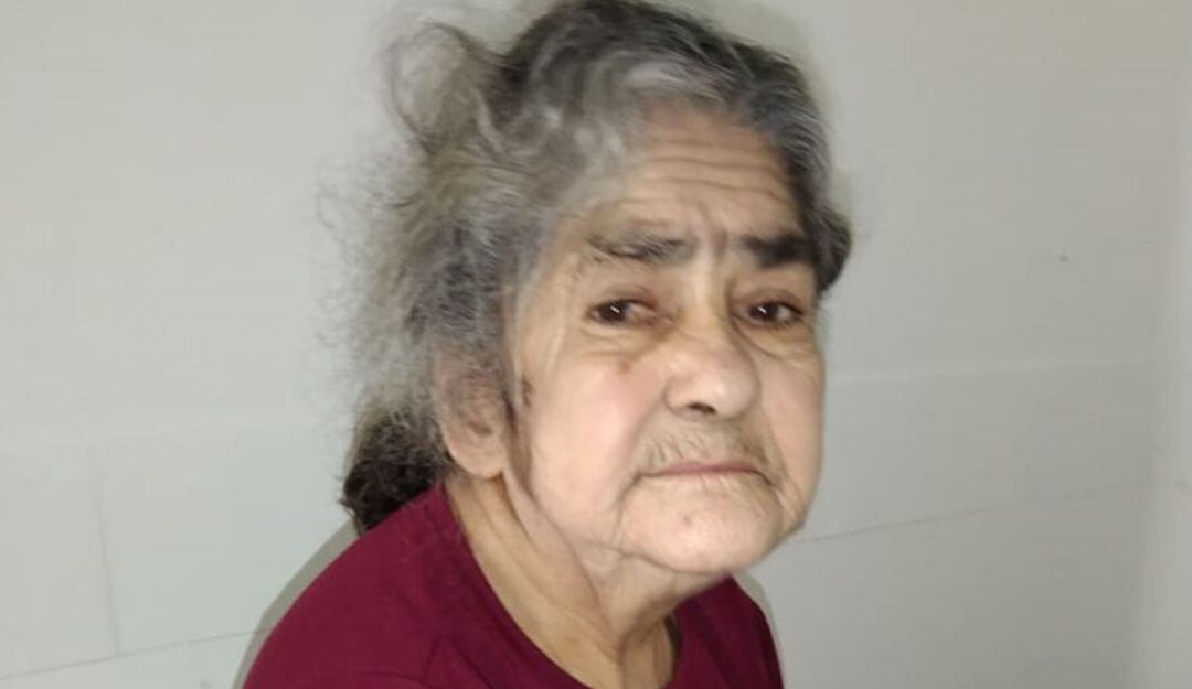 Adulta mayor abandonada en Ibagué 