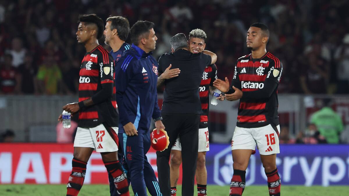 DT de Flamengo elogia a Jorge Carrascal tras su gol en Libertadores: “Fue el jugador del partido”