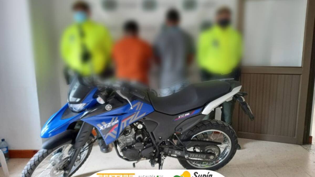 Detienen a dos hombres en Supía por el delito de falsedad marcaria