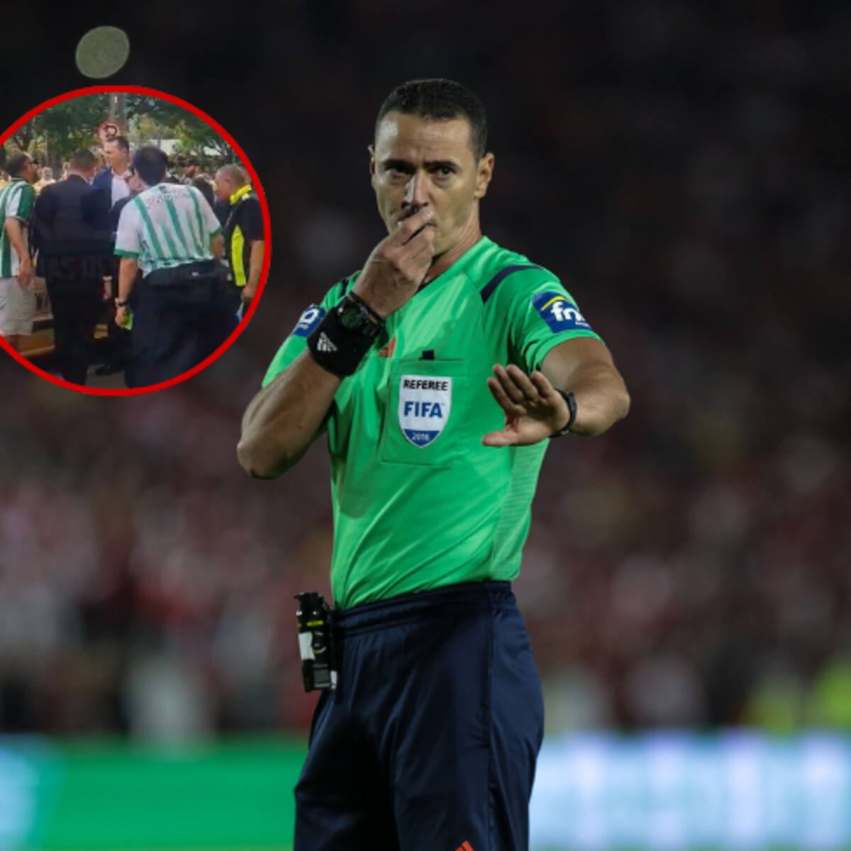 Video: Wilmar Roldán llegó al Atanasio Girardot en medio de insultos de hinchas de Nacional