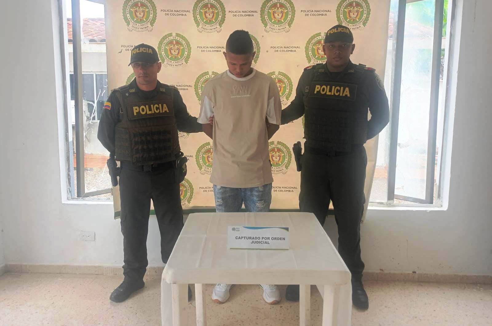 Capturado por orden judicial presunto homicida de un hombre en Mahates