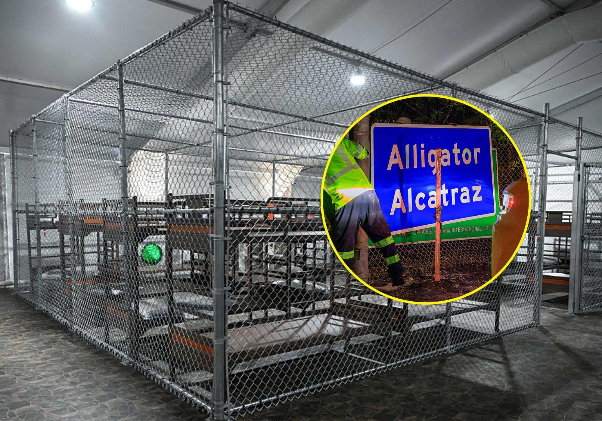 Alligator Alcatraz. Foto: Getty Images.