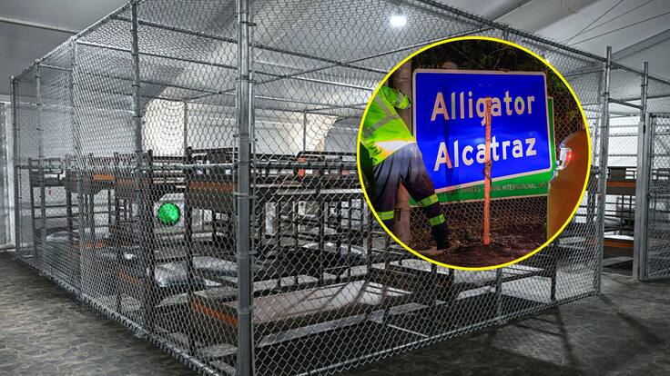 “Es más un campo de concentración que una prisión”: duro relato de detenido en Alligator Alcatraz