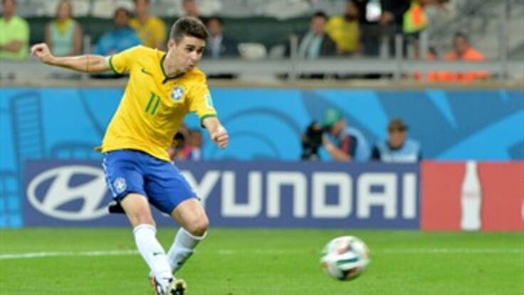 Oscar descuenta para Brasil en la derrota por goleada 7-1 frente Alemania