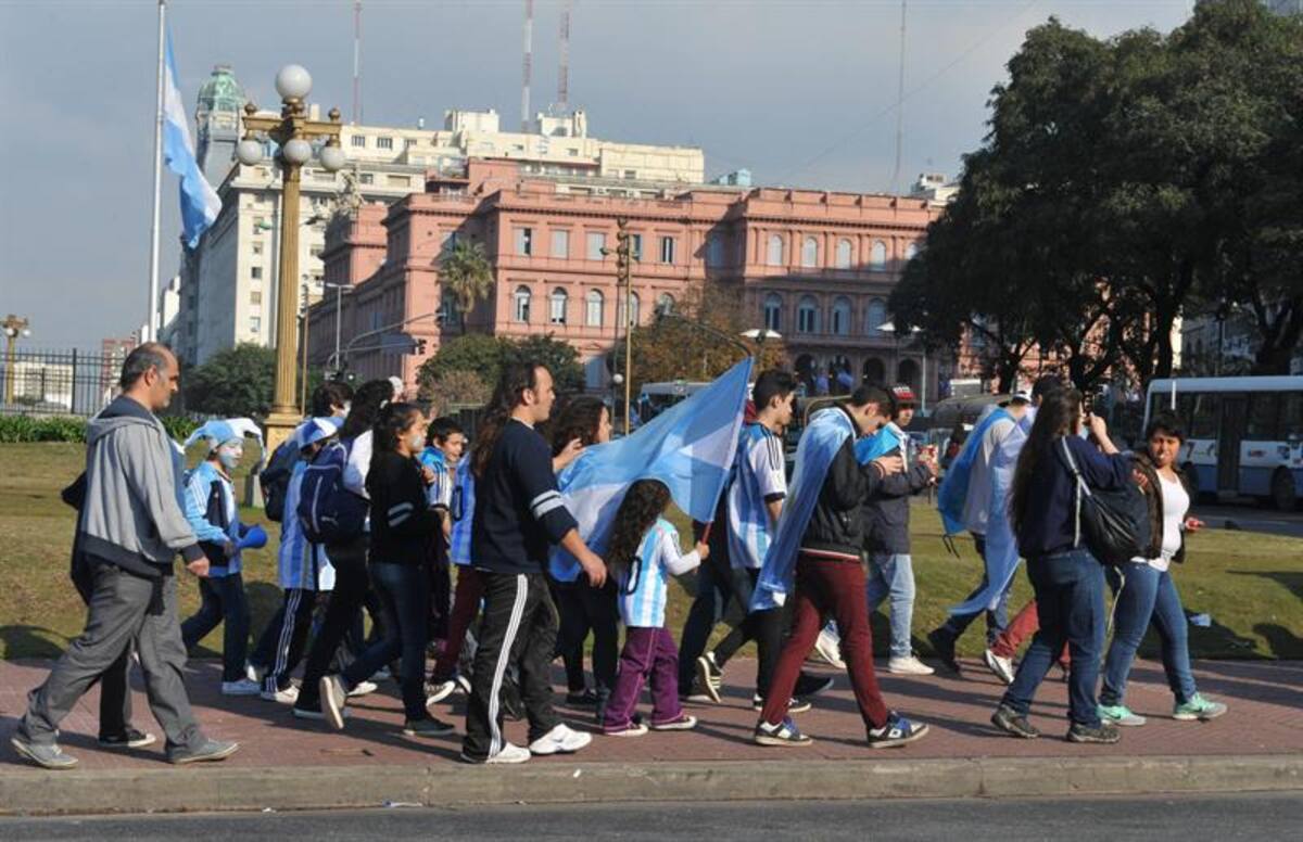 En Buenos Aires y Berlín se siente a flor de piel esta final de la Copa Mundo.