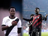 Carlos Andres Gómez y Kevin Viveros se reortan con gol en el Brasileirao