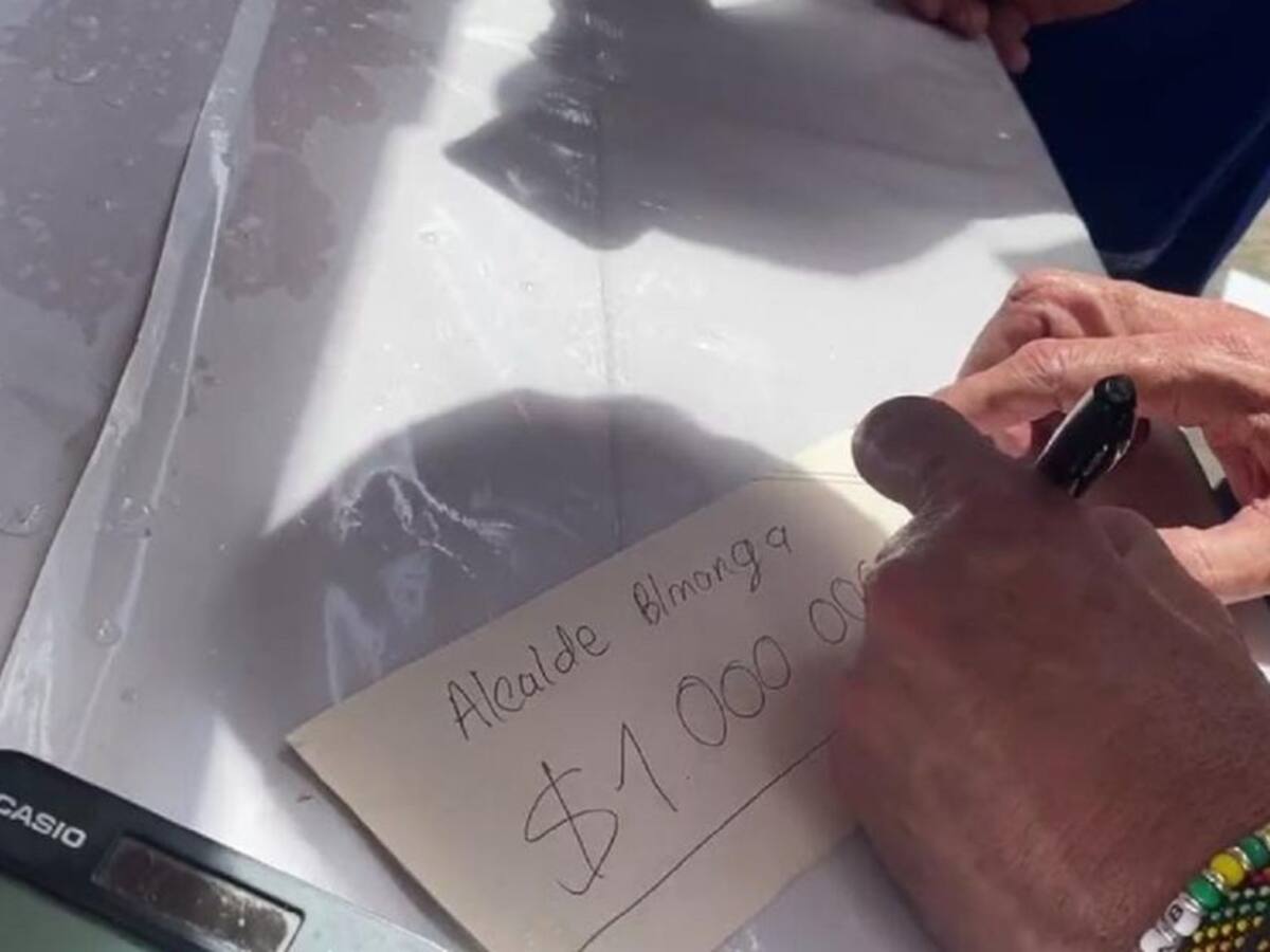 En Bucaramanga se pagó un millón de pesos por un mute