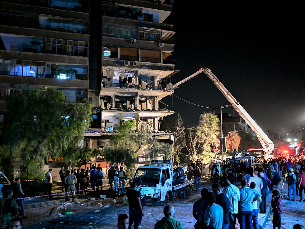 Bombardeo israelí deja siete muertos en Damasco, capital de Siria