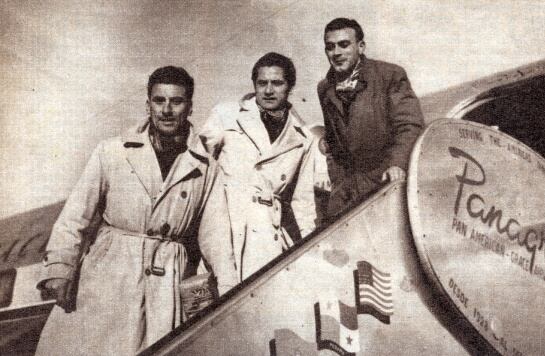 Rossi, Di Stéfano y Pedernera llegan a Colombia