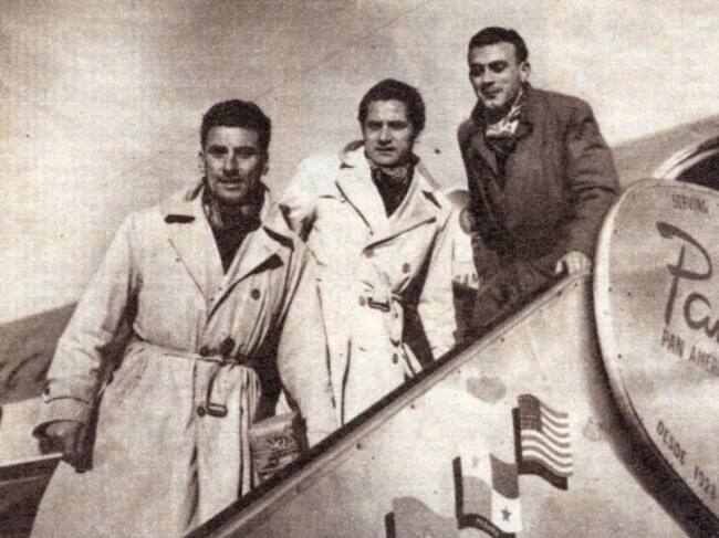 Rossi, Di Stéfano y Pedernera llegan a Colombia