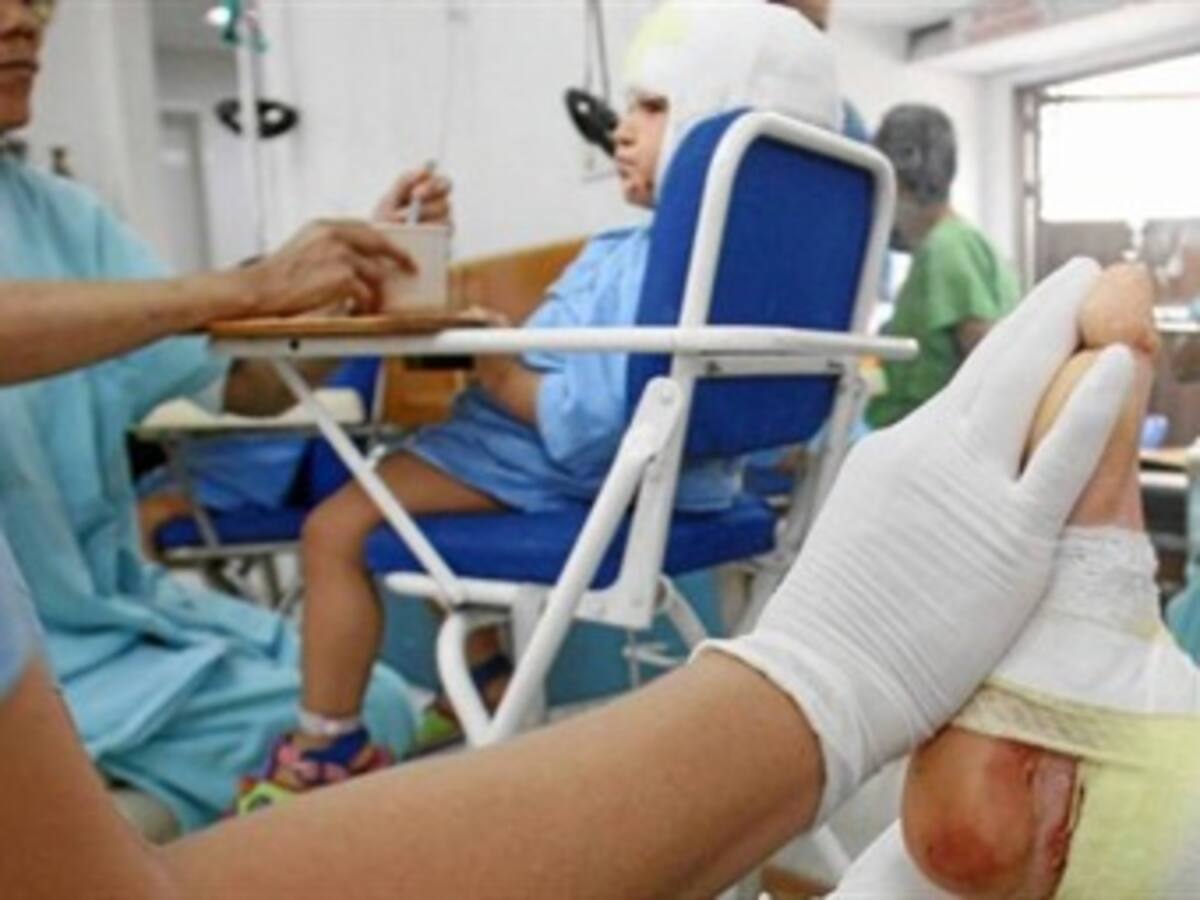 En lo que va de diciembre 359 personas han resultado quemadas con pólvora