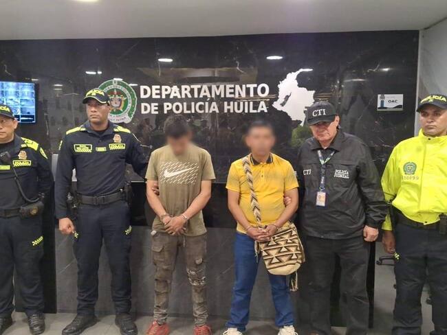 Captura de alias ‘Quipo’. Foto: Policía Nacional