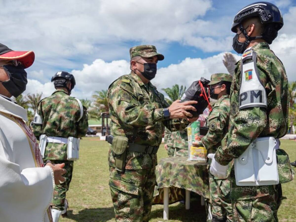 Soldados disfrutaron la Navidad antes de brindar seguridad en la Orinoquía