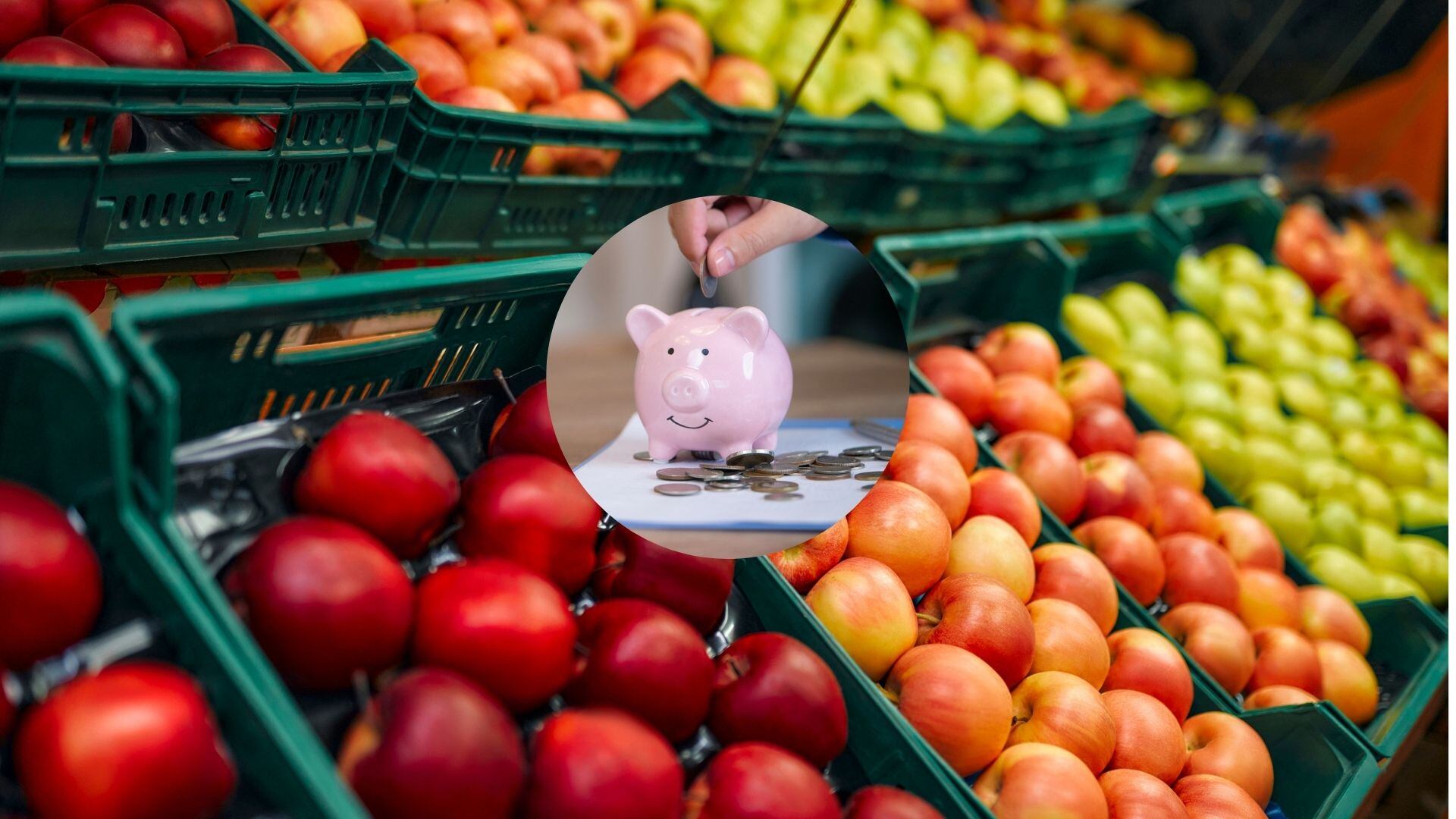 Alimentos y alcancia - Getty Images