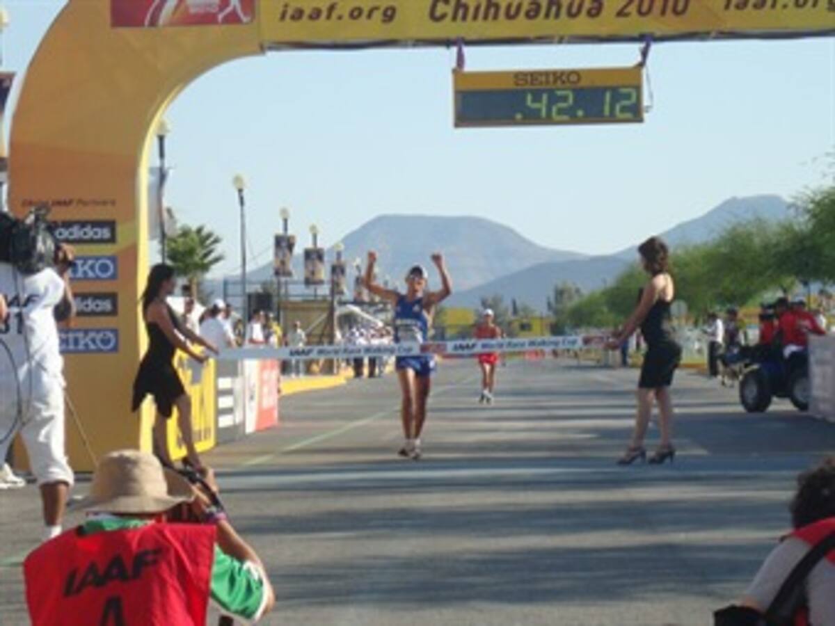 Luis Fernando López fue quinto en los 20 kilómetros de la Copa Mundo de Marcha