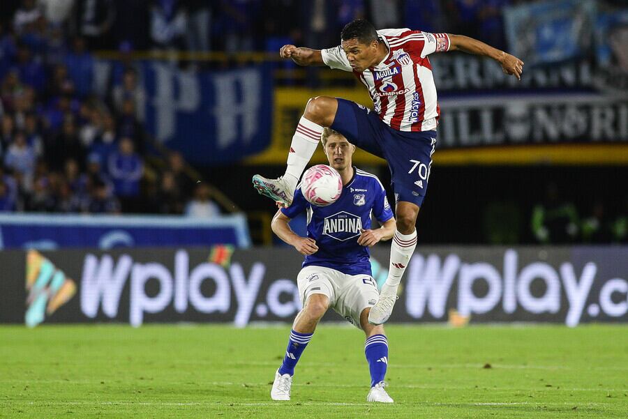 Millonarios - Junior de Barranquilla. Foto: Colprensa.