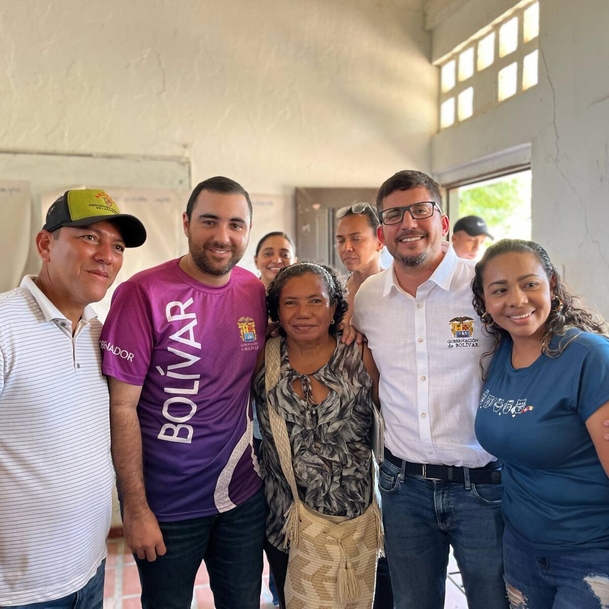 Yamil Arana ratifica su compromiso con las víctimas de Bolívar