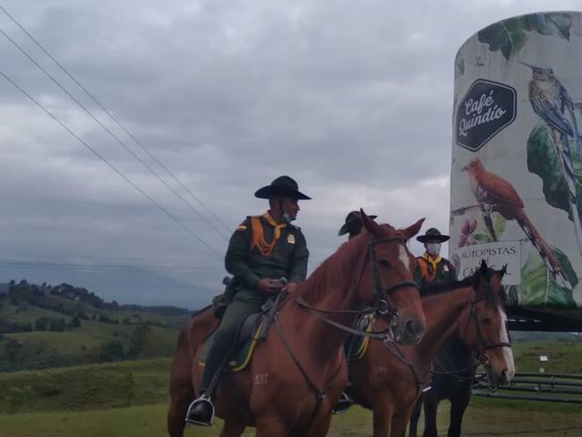 Carabineros de la Policía, Quindío y la seguridad en las vías del Quindío